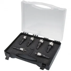 Fervi f015/006s set di seghe a tazza hss per metallo 6 pz. - dettaglio 1