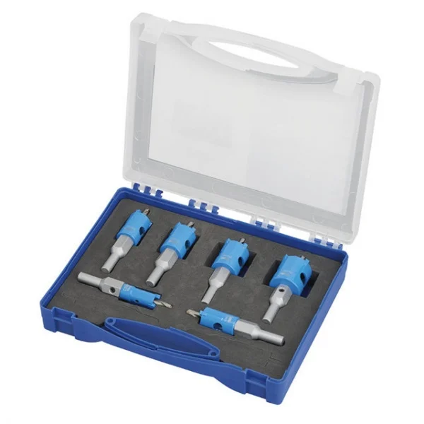Fervi p076/006s set di seghe a tazza per edilizia 6 pz. - dettaglio 1