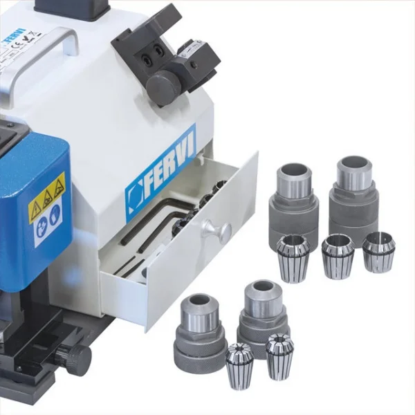 Fervi a004/20 affilatrice per frese 200 w - dettaglio 2