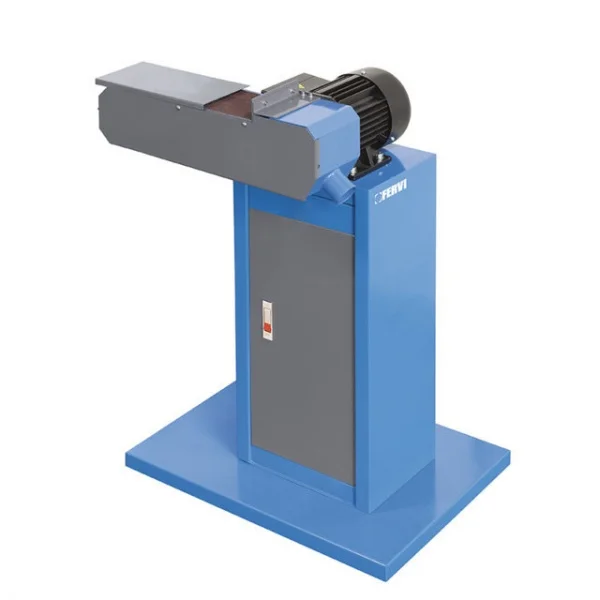 Fervi 0667/150 levigatrice a nastro inclinabile con banco 1500x120 mm - dettaglio 1