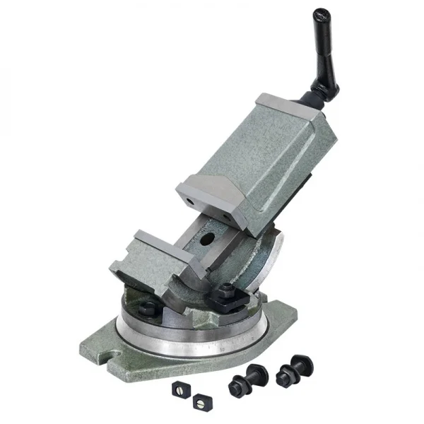 Fervi m530/100 morsa a macchina inclinabile 90 mm con base girevole - dettaglio 1
