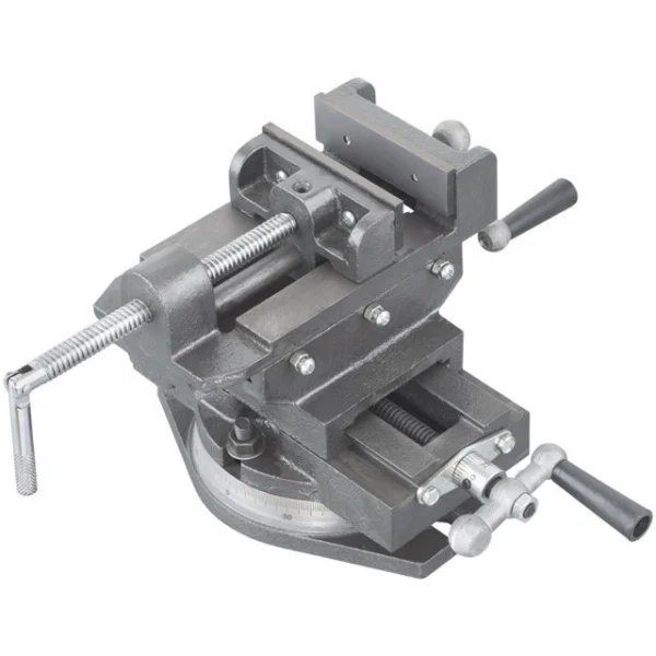 Fervi 0188/125g morsa a croce 120 mm con girevole - dettaglio 1