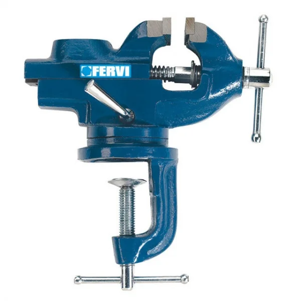 Fervi 0146/60 morsa girevole 60 mm con morsetto - dettaglio 1