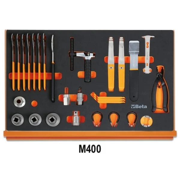 Beta 5980u/bike-m assortimento manutenzione biciclette in termoformati 106 pz. 059801050 - dettaglio 5