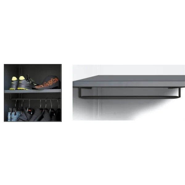 Beta c45pro 2.0 a1/rb600 ripiano interno per armadio con barra appendiabiti 045000467 - dettaglio 1