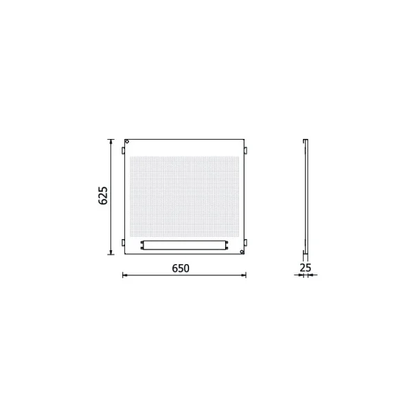 Beta rsc50 2.0 pfi pannello forato inferiore 050001313 - dettaglio 3