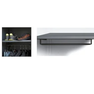 Beta c55 a1/rb42 ripiano interno per armadio con barra appendiabiti 055000463 - dettaglio 1