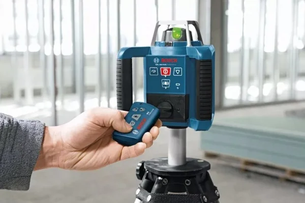 Bosch grl 300 hvg + lr 1g livella laser rotante con batterie ricaricabili varta 0601061704 - dettaglio 5