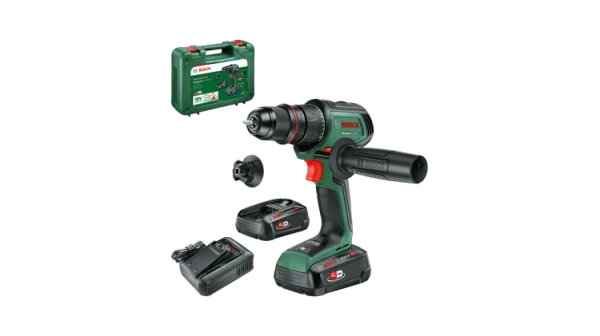 Bosch hobby advanceddrill 18v-80 quicksnap set trapano avvitatore brushless 18 v con due batterie e accessori 06039e2004 - dettaglio 1
