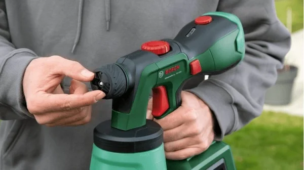Bosch hobby advancedspray 18v-500 sistema di verniciatura a spruzzo 18 v senza batteria 0603208200 - dettaglio 6