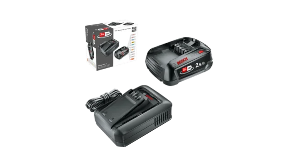 Bosch hobby 1600a031t4 starter set 18 v alliance batteria e caricabatterie 2,5 ah - dettaglio 1