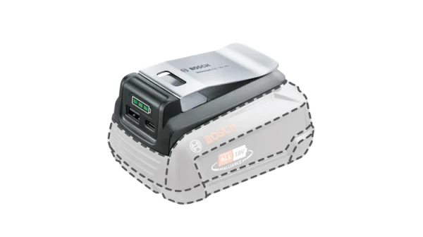 Bosch hobby universalusb 18v-45 adattatore power bank usb 18 v senza batteria 1600a02ws1 - dettaglio 1