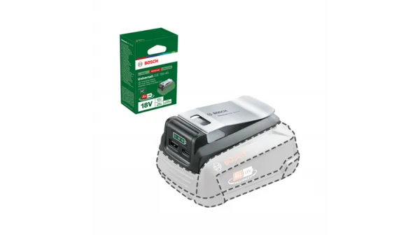 Bosch hobby universalusb 18v-45 adattatore power bank usb 18 v senza batteria 1600a02ws1 - dettaglio 2