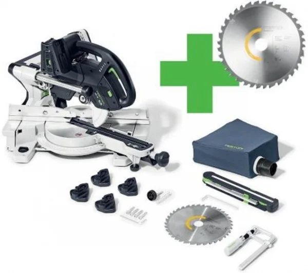 Festool ksc 60 master edition troncatrice radiale brushless 18/36 v senza batterie 578179 - dettaglio 1