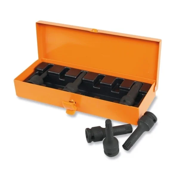 Beta 720xzn/c6 set di chiavi a bussola 1/2" fosfatate impronta xzn 6 pz. 007201530 - dettaglio 2