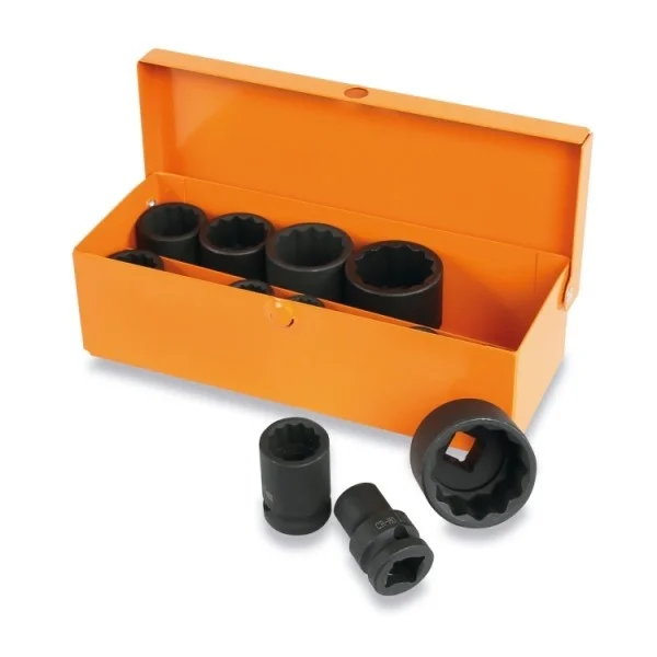 Beta 720b/c12 set di chiavi a bussola poligonali 1/2" fosfatate 12 pz. 007201912 - dettaglio 3