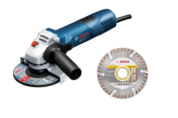 Bosch GWS 7-115 Smerigliatrice angolare 720 W con disco diamantato 115 mm - 0615A50041