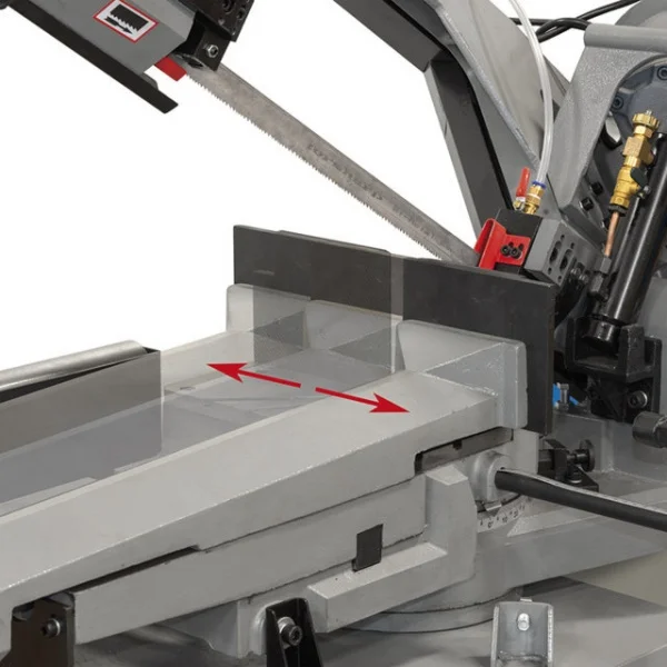 Fervi 0230 segatrice a nastro con discesa manuale e idraulica - dettaglio 2