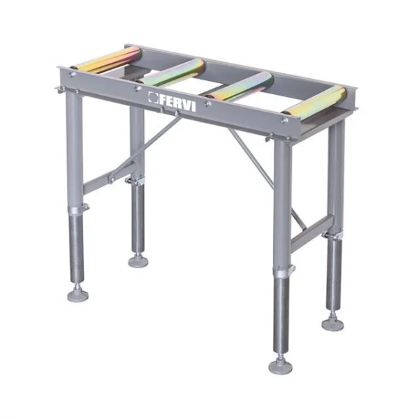 Fervi r001/04 rulliera con altezza regolabile 100x46 cm - dettaglio 1