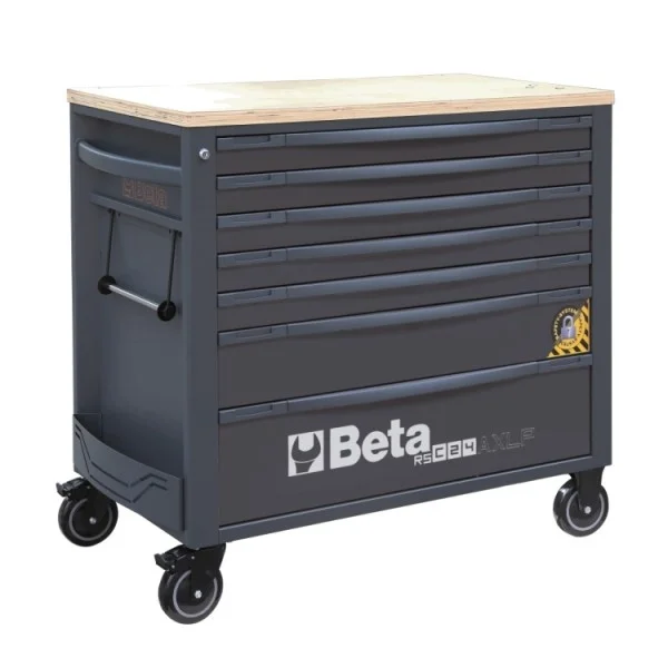 Beta rsc24axlp/7 cassettiera mobile 7 cassetti antiribaltamento modello lungo - dettaglio 2