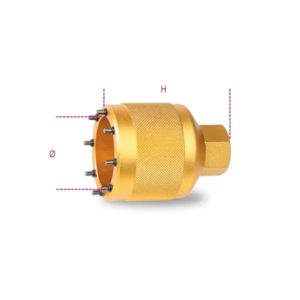 Beta 3074o chiave per tappi forcelle ohlins elettroniche 1/2" 030740001 - dettaglio 2