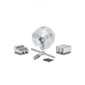 Fervi m075a/125 mandrino di precisione autocentrante 3+3+3 griffe per tornio - dettaglio 1