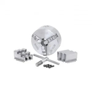 Fervi m075a/160 mandrino di precisione autocentrante 3+3+3 griffe per tornio - dettaglio 1