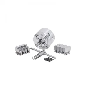 Fervi m076a/080 mandrino di precisione autocentrante per tornio 4+4+4 griffe - dettaglio 1