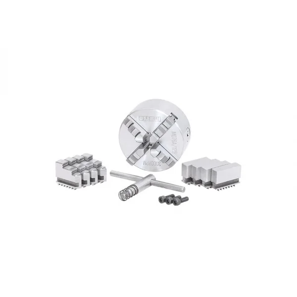 Fervi m076a/125 mandrino di precisione autocentrante per tornio 4+4+4 griffe - dettaglio 1