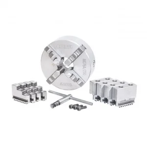 Fervi m076a/250 mandrino di precisione autocentrante per tornio 4+4+4 griffe - dettaglio 1
