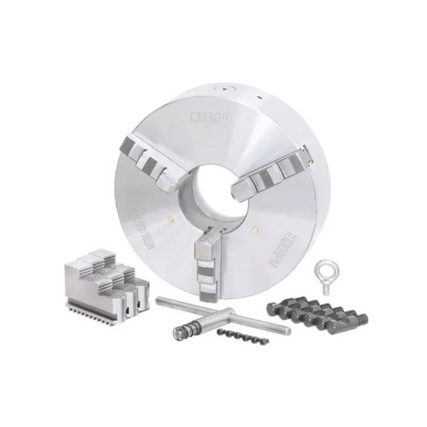 Fervi m078a/400/d1-8 mandrino camlock autocentrante di precisione a 3+3 griffe - dettaglio 1