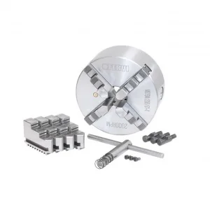 Fervi m079a/200/d1-4 mandrino a 4+4 griffe di precisione autocentrante camlock - dettaglio 1
