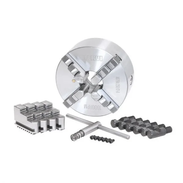 Fervi m079a/250/d1-8 mandrino a 4+4 griffe di precisione autocentrante camlock - dettaglio 1