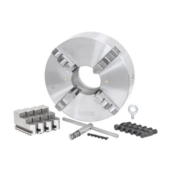 Fervi m079a/400/d1-8 mandrino a 4+4 griffe di precisione autocentrante camlock - dettaglio 1
