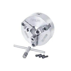 Fervi m005a/200 mandrino di precisione autocentrante a 3 griffe reversibili - dettaglio 1