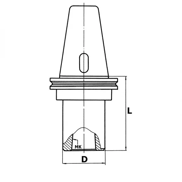 Fervi 1/3d40 mandrino porta punte mas-403 bt - dettaglio 2