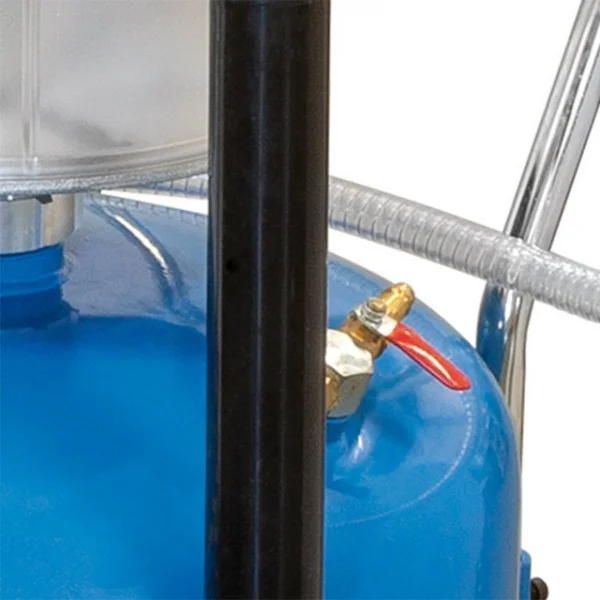 Fervi 0596 unità di aspirazione olio pneumatica 70 l - dettaglio 4