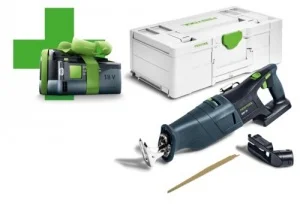 Festool rsc 18 eb-basic-5,0 sega a gattuccio brushless a batteria 18 v 578409 - dettaglio 1