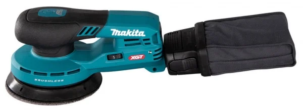 Makita bo003cgz levigatrice rotorbitale 125 mm brushless 40 v senza batteria - dettaglio 2