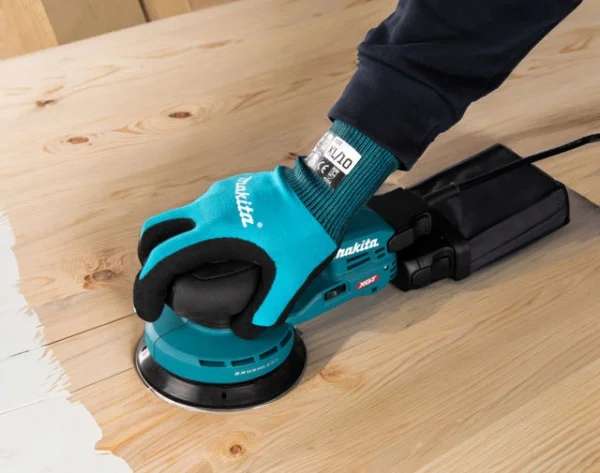 Makita bo003cgz levigatrice rotorbitale 125 mm brushless 40 v senza batteria - dettaglio 9