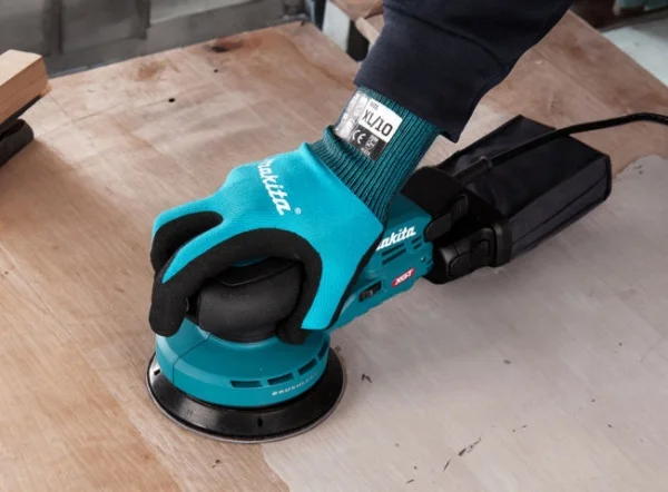 Makita bo001cgz levigatrice rotorbitale 125 mm brushless 40 v senza batteria - dettaglio 10