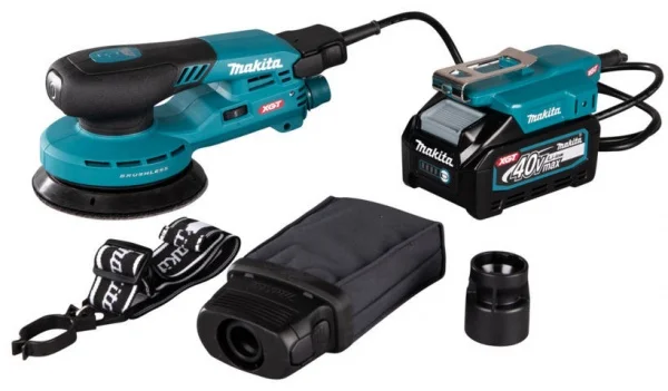 Makita bo001cgz levigatrice rotorbitale 125 mm brushless 40 v senza batteria - dettaglio 9