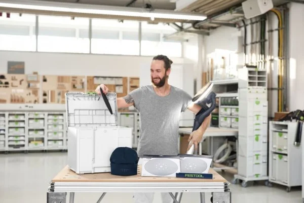 Festool sys-stf d225 gr-set p kit abasivi granat 225 mm in systainer 110 pz. con accessori 578280 - dettaglio 2