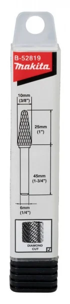 Makita b-52819 fresa tct per smerigliatrice dritta attacco 6 mm per inox - dettaglio 3