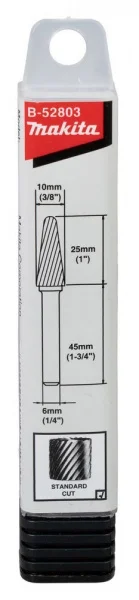 Makita b-52803 fresa tct standard per smerigliatrice dritta attacco 6 mm - dettaglio 3