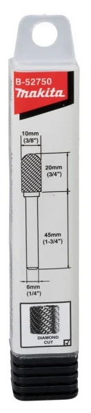 Makita b-52750 fresa tct diamond cut per inox attacco 6 mm - dettaglio 3