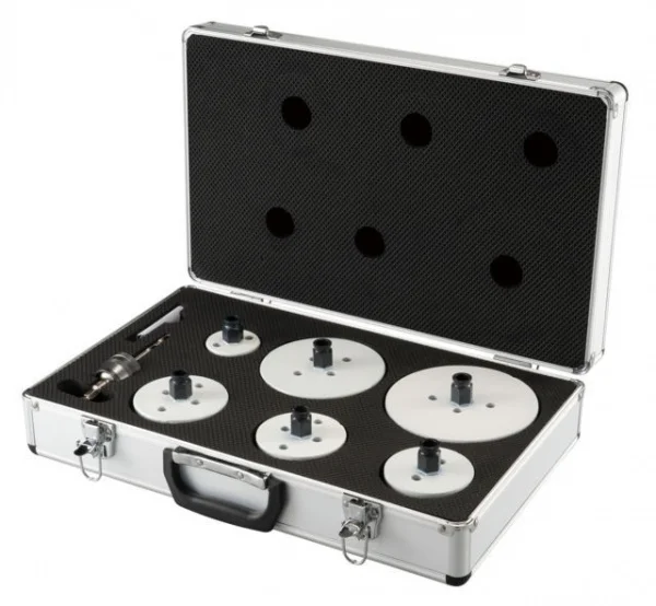 Makita e-15780 assortimento seghe a tazza ezychange in valigetta 8 pz. - dettaglio 1