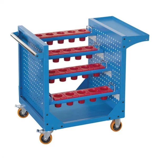 Fervi p450a carrello 20 portaconi con pareti fessurate - dettaglio 1