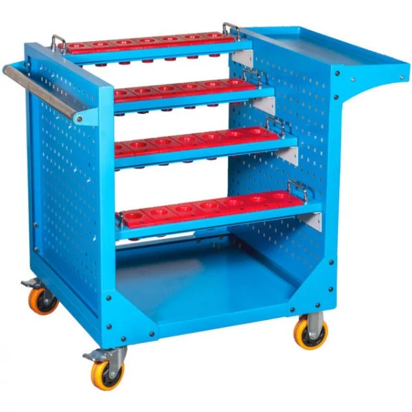 Fervi p440a carrello 28 portaconi con pareti fessurate - dettaglio 1