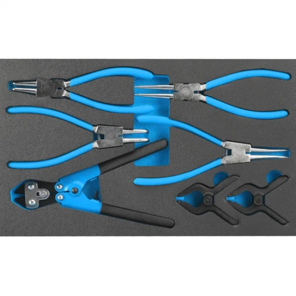 Fervi c960ca cassettiera mobile 7 cassetti con assortimento 290 pz. - dettaglio 8